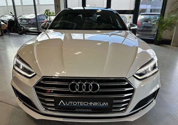 Audi S5 cena 179900 przebieg: 75804, rok produkcji 2018 z Barcin małe 191